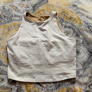 Old navy white powerhold tank size medium